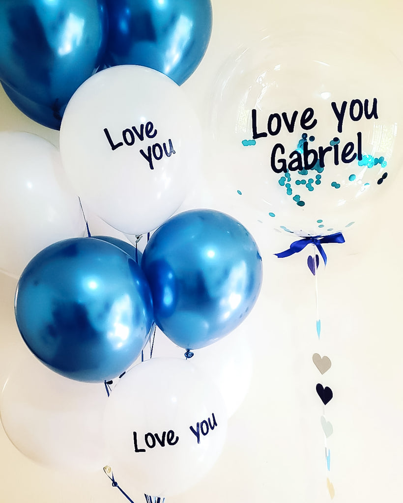 Personalized Balloon Bunch.