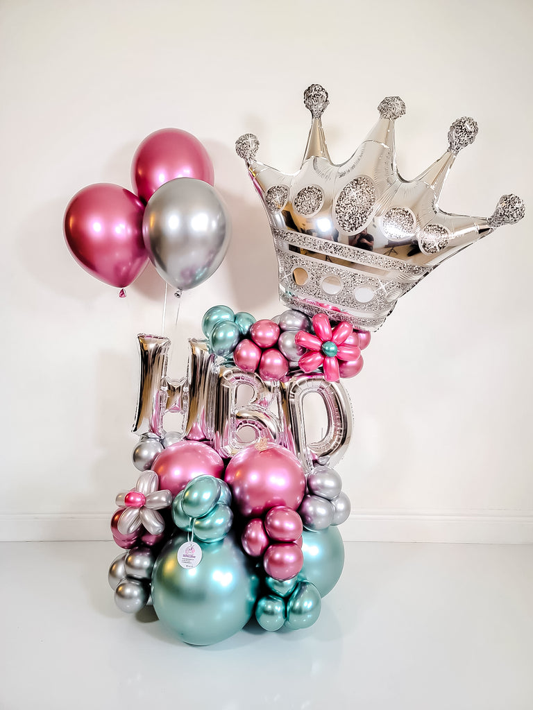 bouquet de globos de cumpleaños