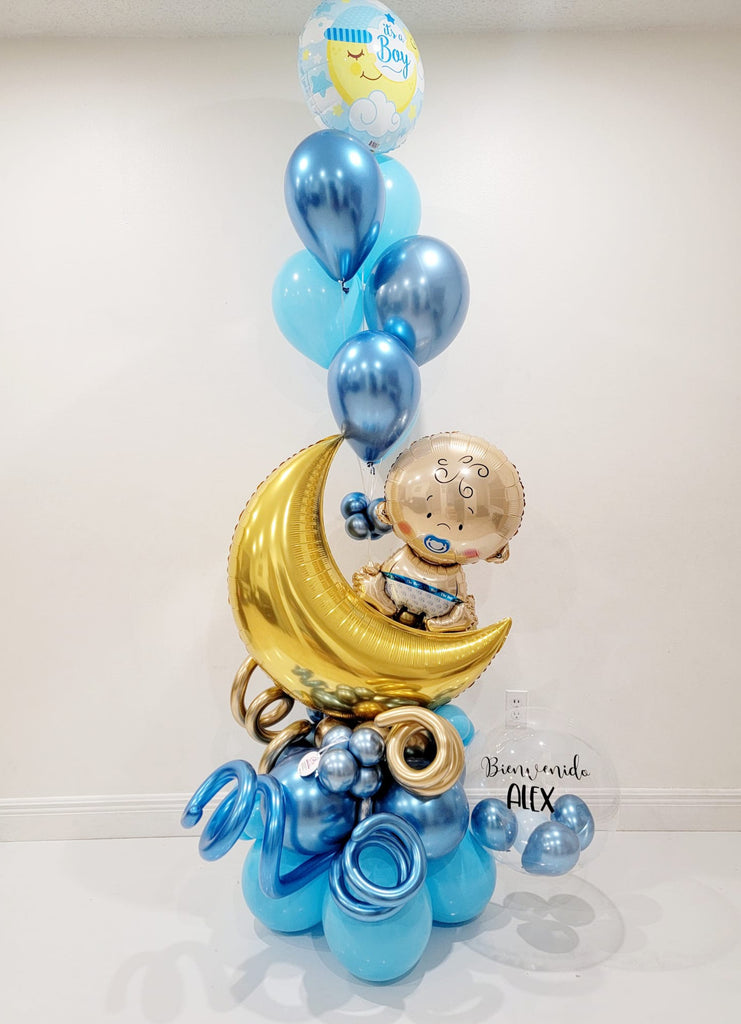 New Baby Balloons - Baby Shower Decoration - Decoracion con Globos